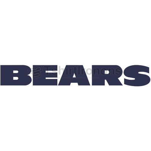 Chicago Bears T-shirts Iron On Transfers N451 - Click Image to Close